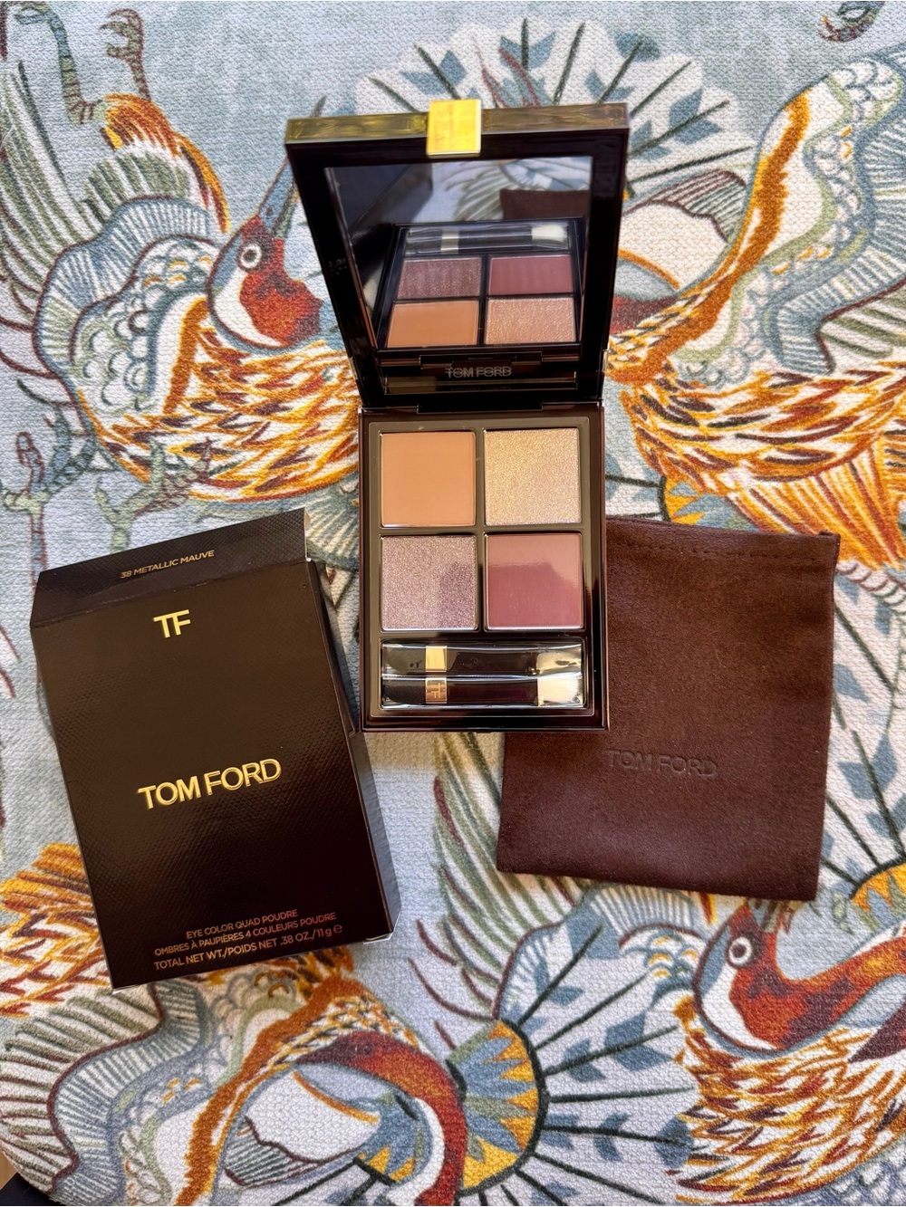 Tom Ford 38 Metallic Mauve Eyeshadow Quad - Picture 2 of 9